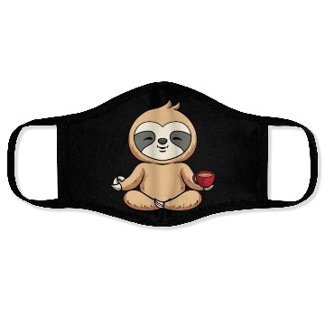 Discover Sloth Sloth Yoga Face Masks