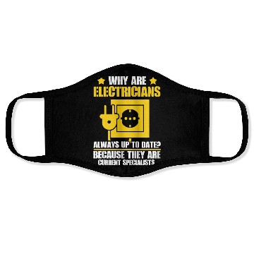 Discover Electrician Construction Electrician Face Masks