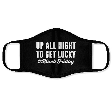 Discover Up All Night To Get Lucky Face Masks