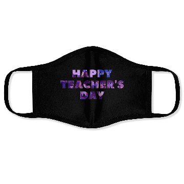 Discover HAPPY Teachers Day Face Masks