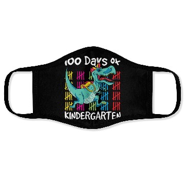 Discover 100 Days Of Kindergarten Sweet Cute Sayings Team Face Masks