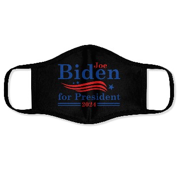 Discover Joe Biden For President 2024 Face Masks