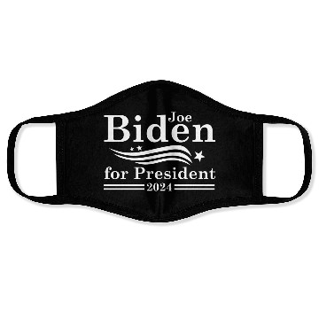 Discover Joe Biden For President 2024 Face Masks