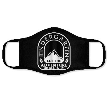 Discover Kindergarten Face Masks, Let The Adventure Begin First