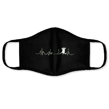 Discover Dance Heartbeat Dance Teacher Dancer Ballroom Face Masks
