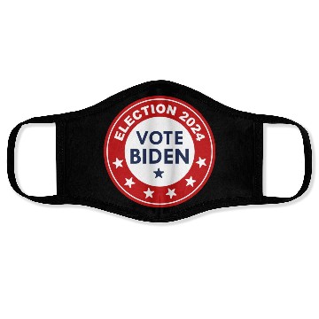 Discover Vote Biden Election 2024 Face Masks