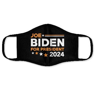 Discover Joe Biden For President 2024 Face Masks