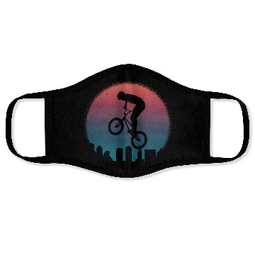 Discover BMX Bike Riders Vintage Design Bicycle Cycling BMX Face Masks