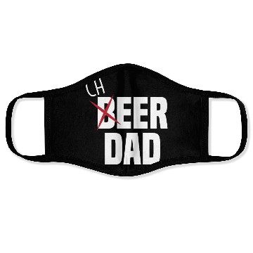 Discover Funny Cheer Dad Cheerleading Dad Beer Face Masks