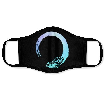 Discover Kawaii Pastel Goth Koi Face Masks