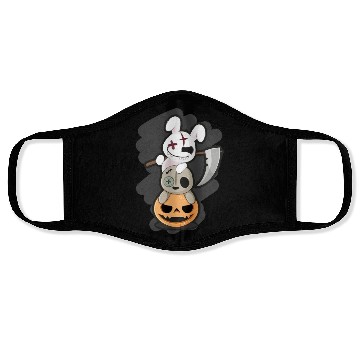 Discover Grim Reaper Killer Bunny - Halloween Face Masks
