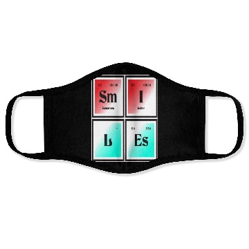 Discover Smiles | Periodic Table of Elements Face Masks