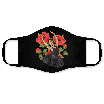 Discover Ballerina Dancer Ballet Dancer Gift Face Masks