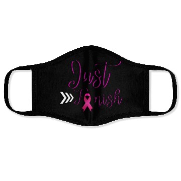 Discover Just Finish-Pink for the Cure Face Masks