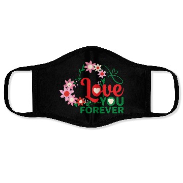 Discover Love You Forever Face Masks