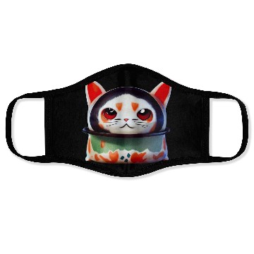 Discover Sushi Cat Face Masks