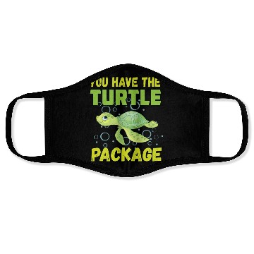 Discover You have the Turtle Package Face Masks