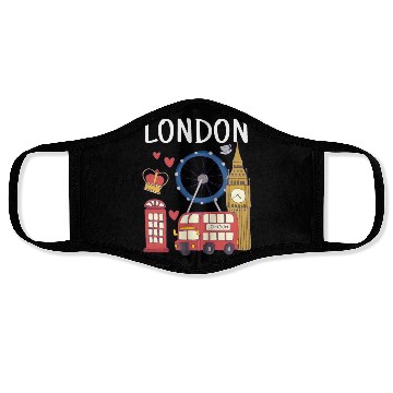 Discover London Face Masks