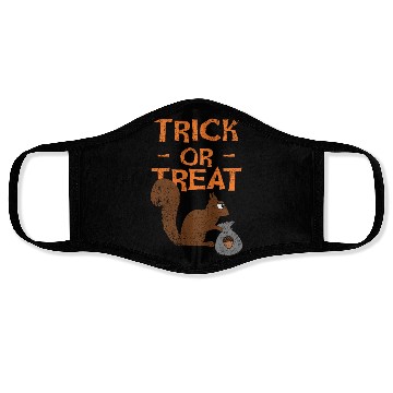Discover Trick Or Treat Squirrel Face Masks