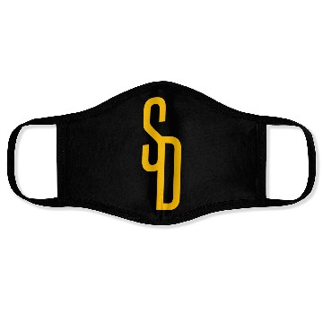 Discover SD - SAN DIEGO BASEBALL Face Masks