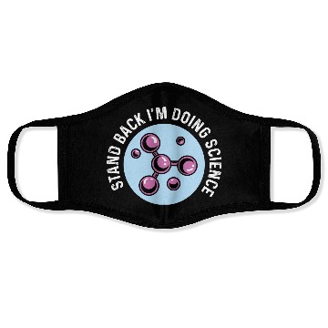 Discover I'm Doing Science Biology Student Gift Face Masks