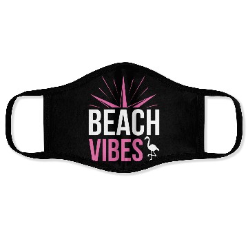Discover Beach Vibes Face Masks