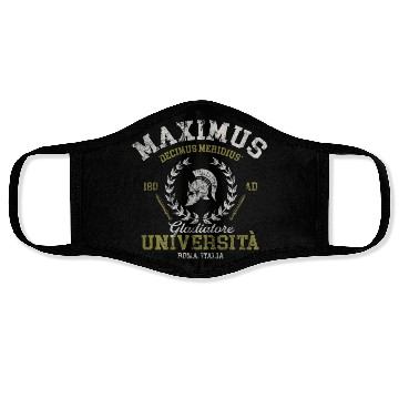 Discover Maximus University Face Masks