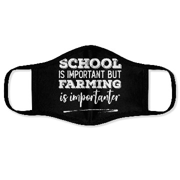 Discover Funny Farming Saying Gift For Farmers Face Masks