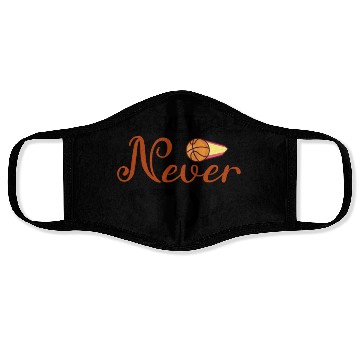Discover Basketball Never Stop Face Masks
