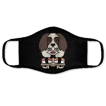 Discover Sushi Lover Shih Tzu Face Masks