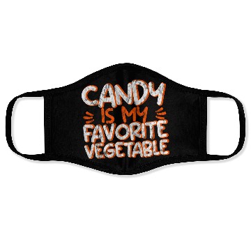 Discover Candy Is My Favorite Vegetable 3 Face Masks