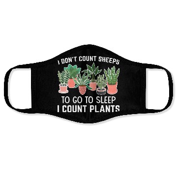 Discover Planting Gardening Harvest Plants Lover Lifestyle Face Masks