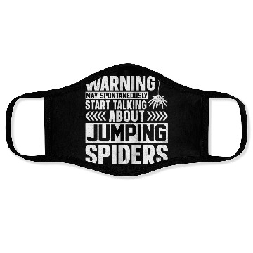Discover Pet Collections Lifestyle Exotic Jumping Spiders Face Masks