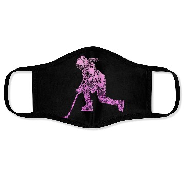 Discover Ice hockey hockey player girl girl Face Masks