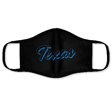 Discover Texas US State USA America Cowboy Face Masks