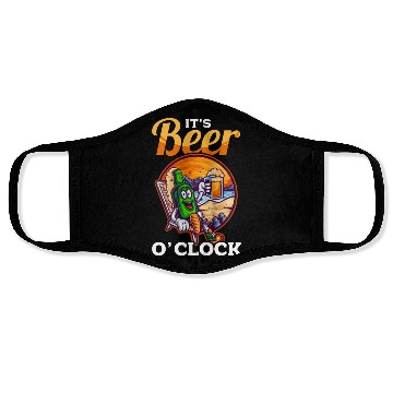 Discover Beer Holidays Men Craft Beer Lover Face Masks