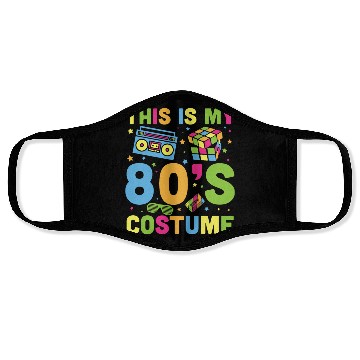 Discover This is my 80s Costume Radio Cassette Tape Gifts Face Masks