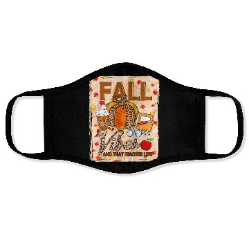 Discover Fall Vibes And That Teacher Life Bleached Face Masks