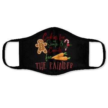 Discover Christmas Cookie Graphic Face Masks