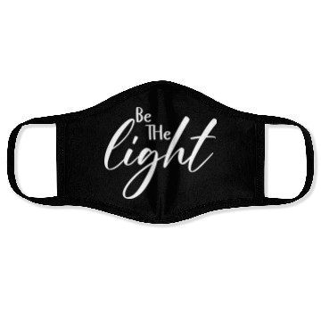 Discover be the light Face Masks