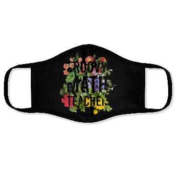 Discover Groovy Math Teacher - teacher Face Masks