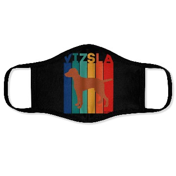 Discover Vizsla Rainbow Square Face Masks