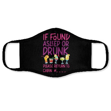 Discover Cruise Ship Vacation Friends Face Masks