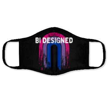 Discover Bi Designed Bisexual Pride Month Bi Pride LGBT Face Masks