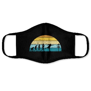 Discover Disc Golf Disc Golfing Player Ultimate Frisbee Face Masks