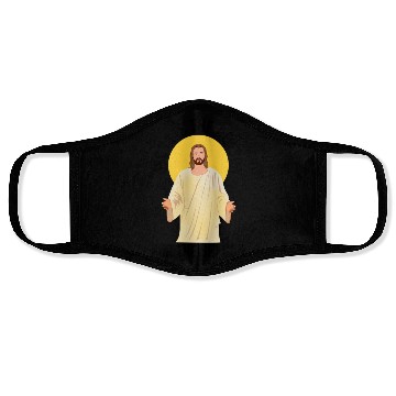 Discover Jesus is the reason for the season Face Masks