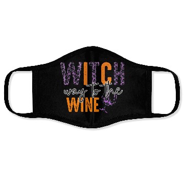 Discover Witch Way To The Wine Face Masks