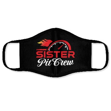 Discover Sister Pit Crew Face Masks