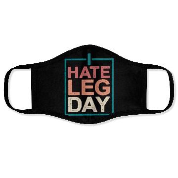 Discover I Hate Leg Day 10 Face Masks