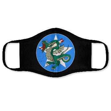 Discover 373rd Bomb Squadron Patch Vintage WWII Dragonsww2 Face Masks